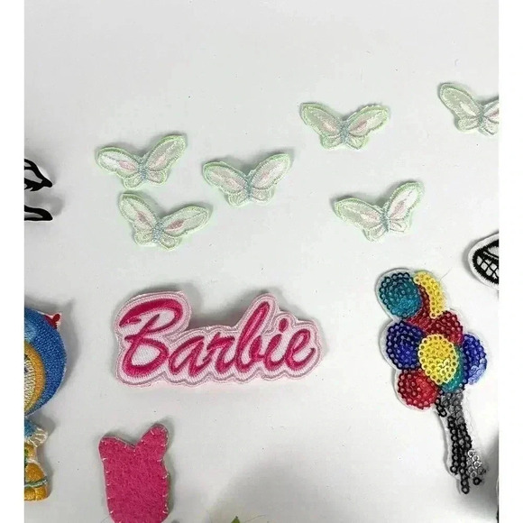 20 PC Assorted Sewing Applique Patches Iron on Sew On NEW Mixed Vintage - Picture 2 of 9